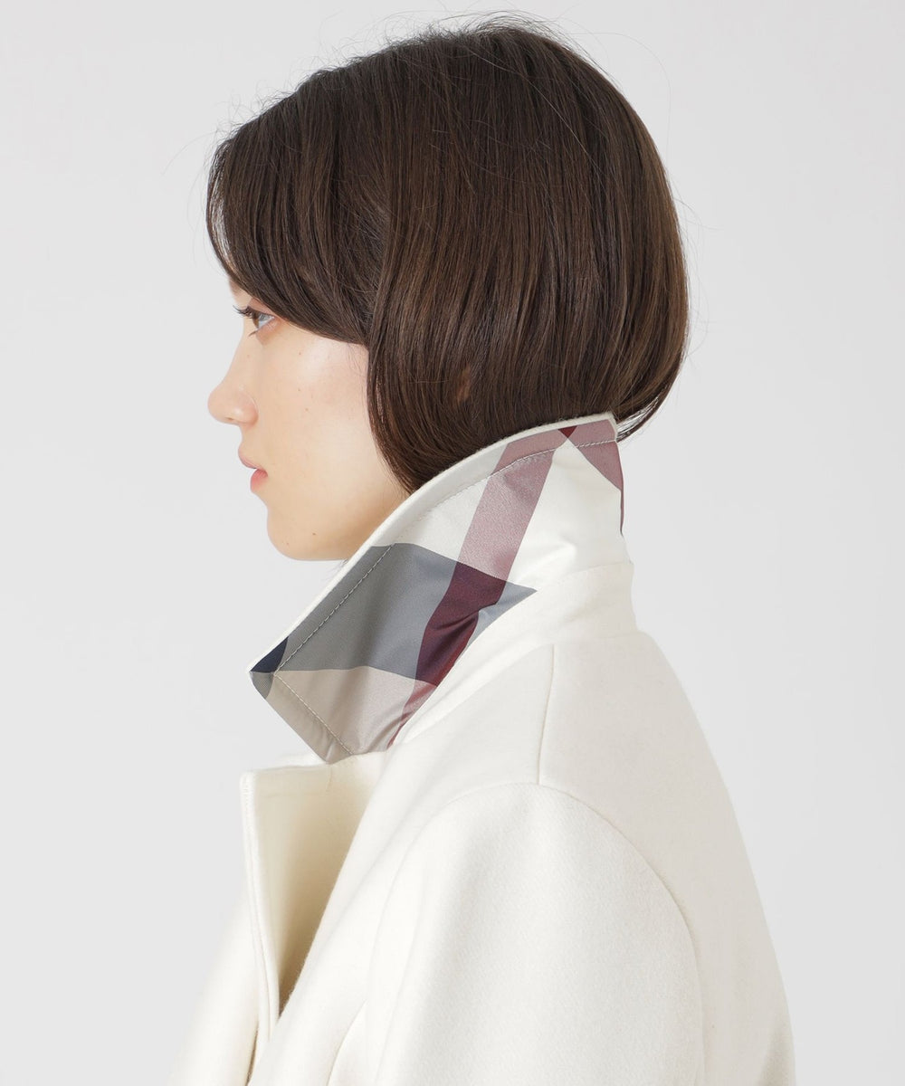 ツイルメルトンピーコート（コート）｜BLUE LABEL CRESTBRIDGE(ブルー