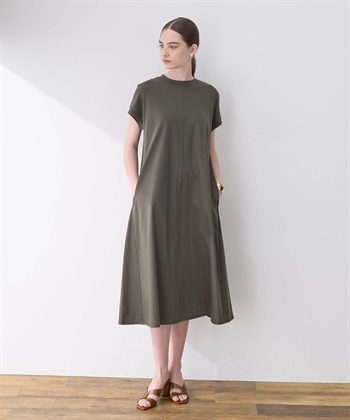 接触冷感】モックネックワンピース LE SOUK HOLIDAY｜クロスプラス公式