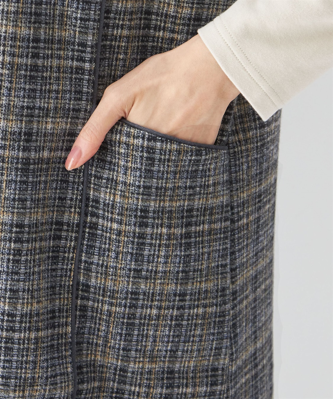 ツイードジャンパードレス DECOY｜クロスプラス公式通販サイト