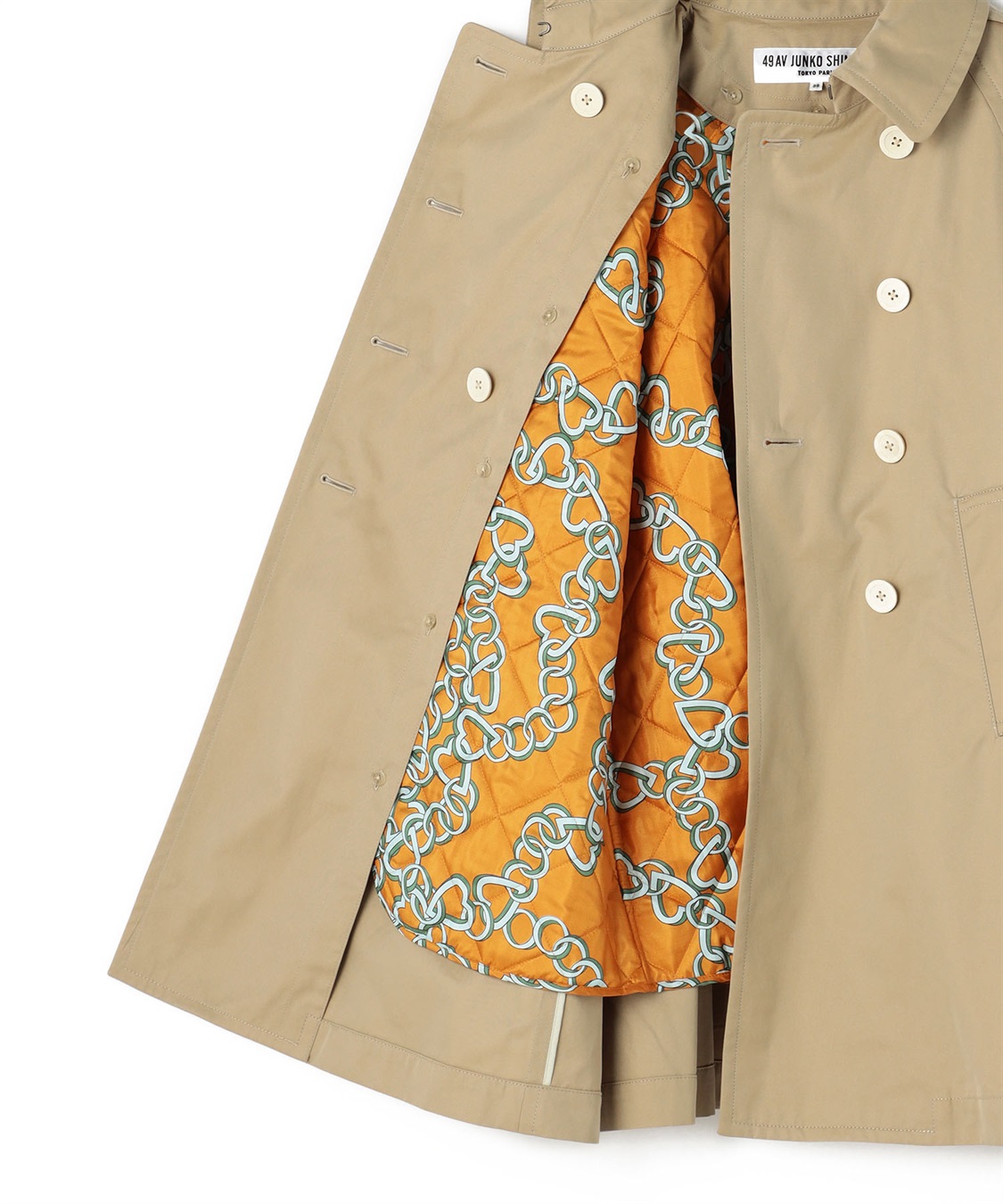 ケープ風コート 49AV JUNKO SHIMADA｜クロスプラス公式通販サイト