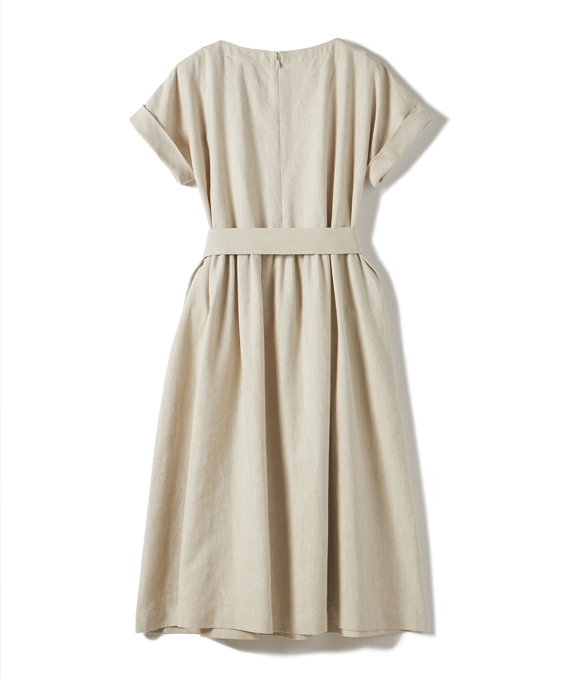 リネン混ロング丈ワンピース 49AV JUNKO SHIMADA｜クロスプラス公式