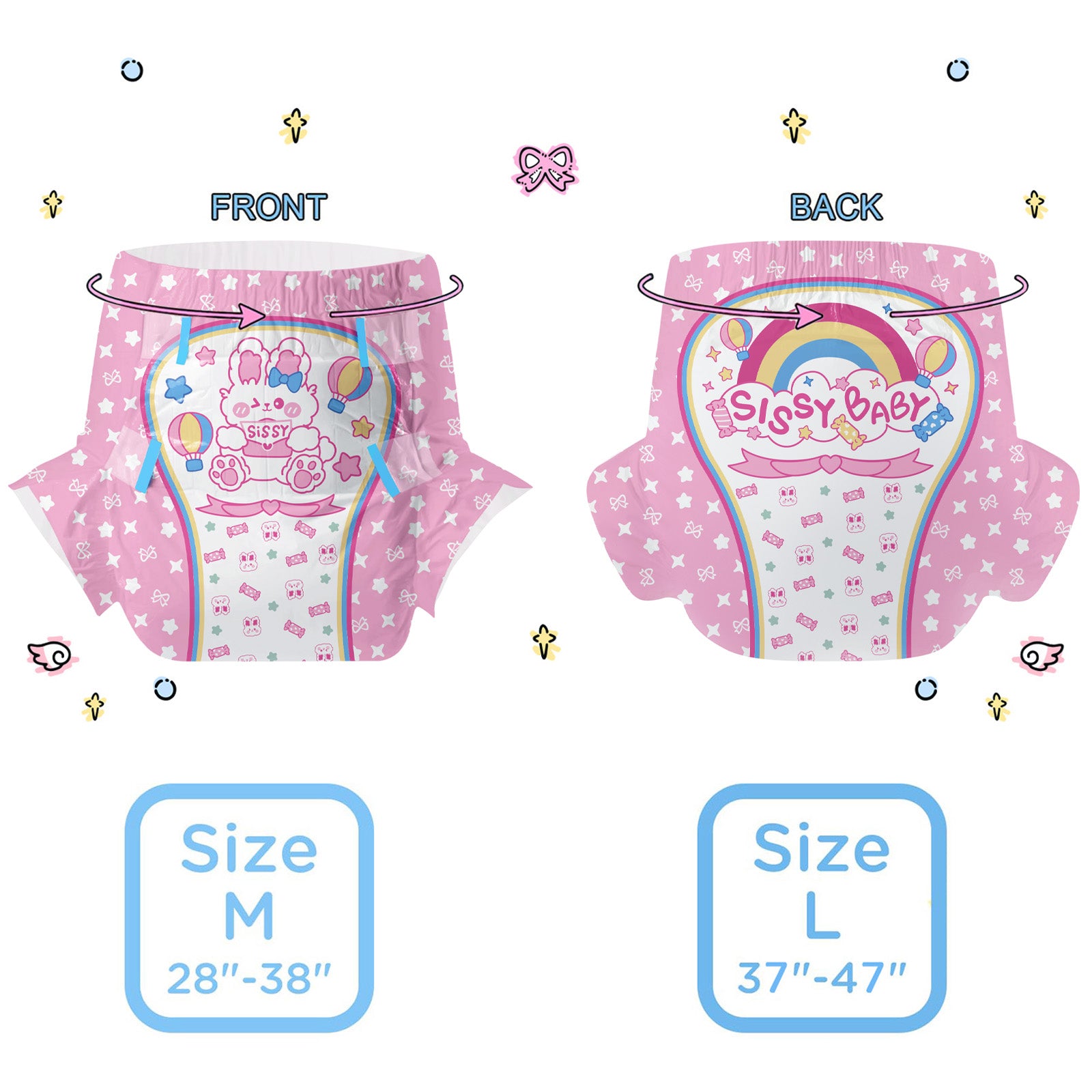 Sissy Baby Adult Diaper – CutiePlusU