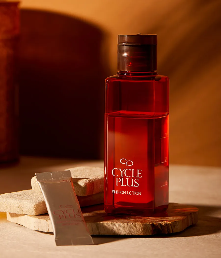 エンリッチ ローション 〈化粧水〉 | 混ぜて新鮮。まるで美容液のよう