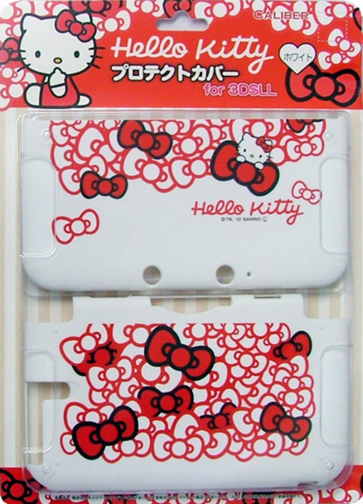 3DSLL用 プロテクトカバー ハローキティ | 3DSLL用 周辺機器