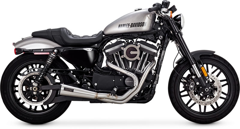 PCX搭載】VANCE＆HINES ステンレス UPSWEEP 2in1マフラー