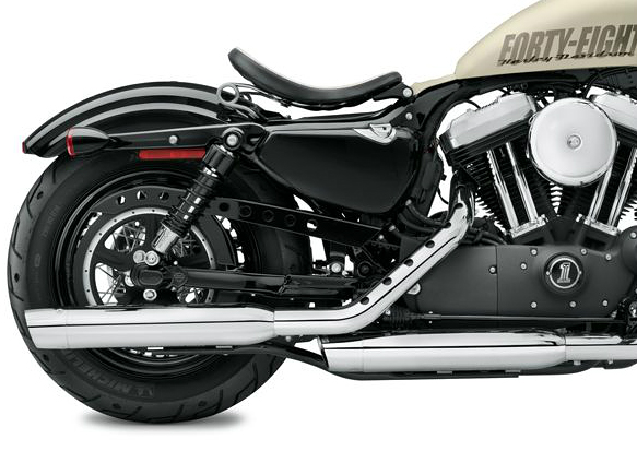 スクリーミンイーグル・ストリートキャノンマフラー・クローム