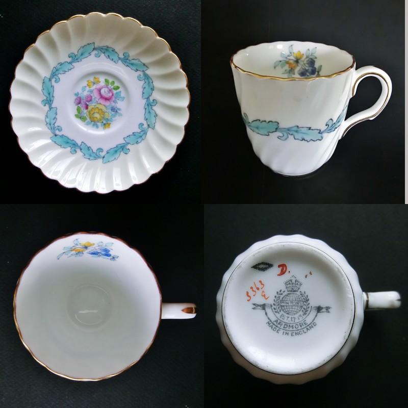 MINTON】ミントン ARDMORE二人用デミタス＆ポット - アンティック 姉妹社