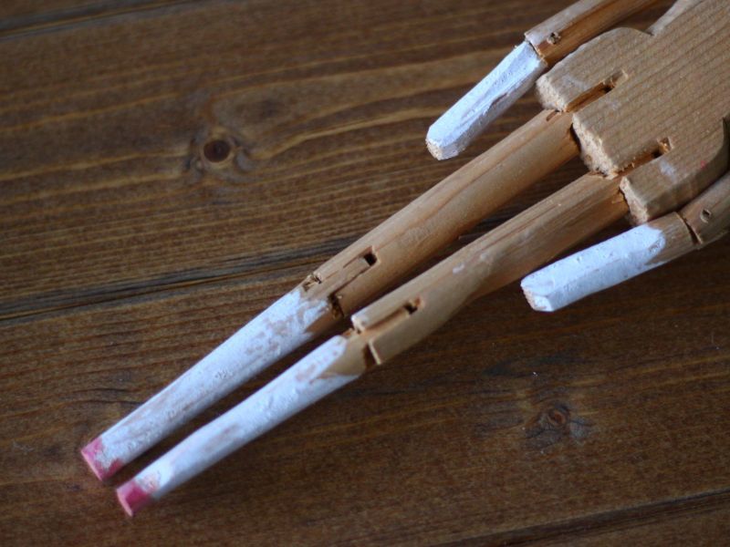 ウッデン ペグ ドール/Wooden Doll/ウッデンドール-/Antique toricoTte