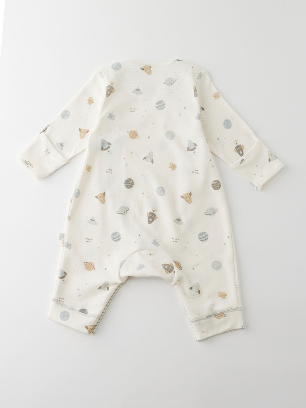 mocmof】宇宙柄かんたんロンパース | ロンパース・カバーオール(品番