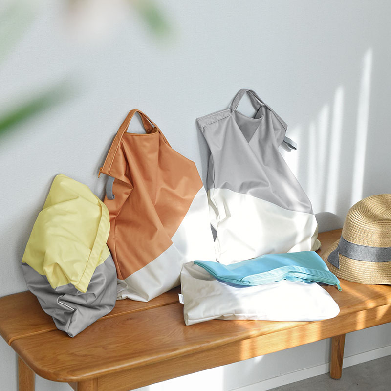 bon moment 濡れたまま収納できる 防水ポーチ マルチポーチ 大きめ 43