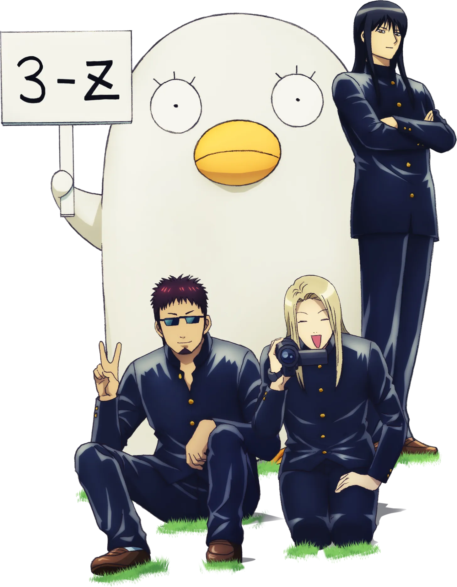 土方 近藤 ハタ皇子 長谷川 銀魂 銀八先生 アニプレックス 抽選D賞 缶