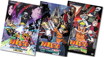 劇場版DVD-BOX 「NARUTO THE MOVIES 3in1 SPECIAL DVD-BOX」 | 劇場版