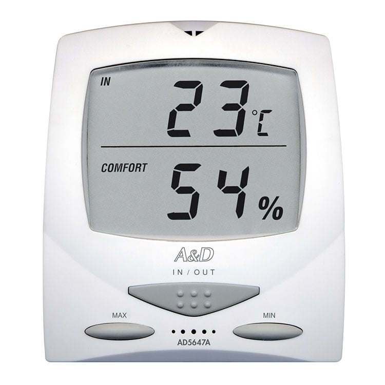 外部センサー付き温湿度計 AD-5647A | 電子計測機器 | 商品・サービス