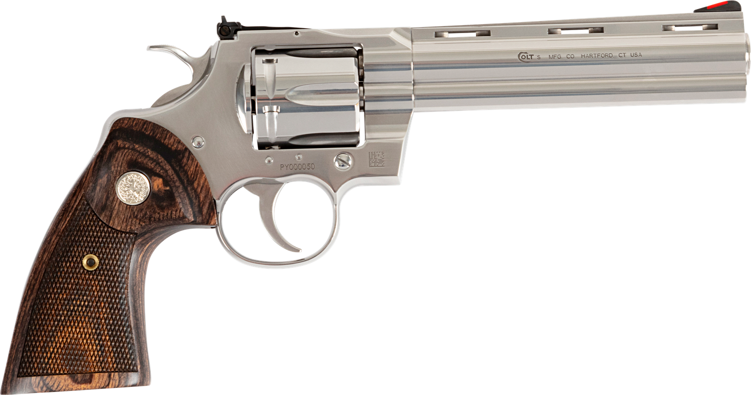 Colt Python Revolver PYTHON-SP6WTS, 357 Magnum, 6