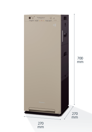 MCK556A 省スペース | 空気清浄機（家電量販店取扱商品）| ダイキン