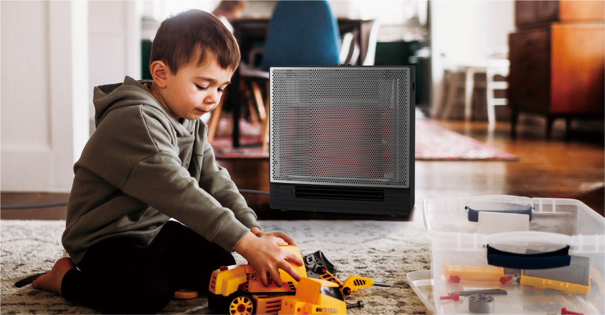 遠赤外線暖房機 セラムヒート（家電量販店取扱製品） | ダイキン工業