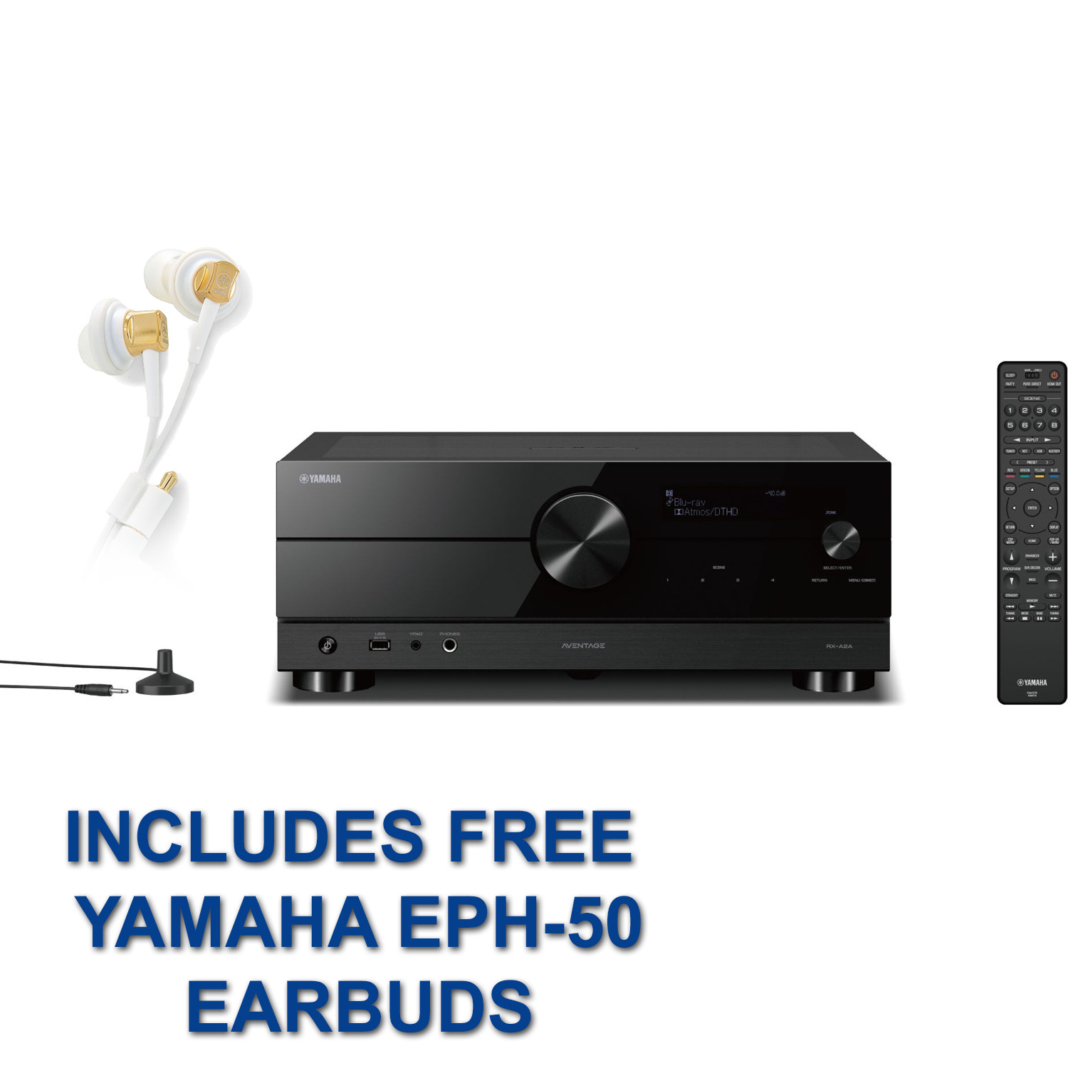 YAMAHA RX-A2A 7.2-Ch x 100 Watts A/V Receiver | Accessories4less