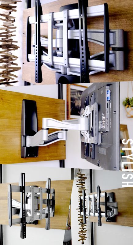 26〜80型対応】超高品質テレビ壁掛け金具 上下左右アームタイプ