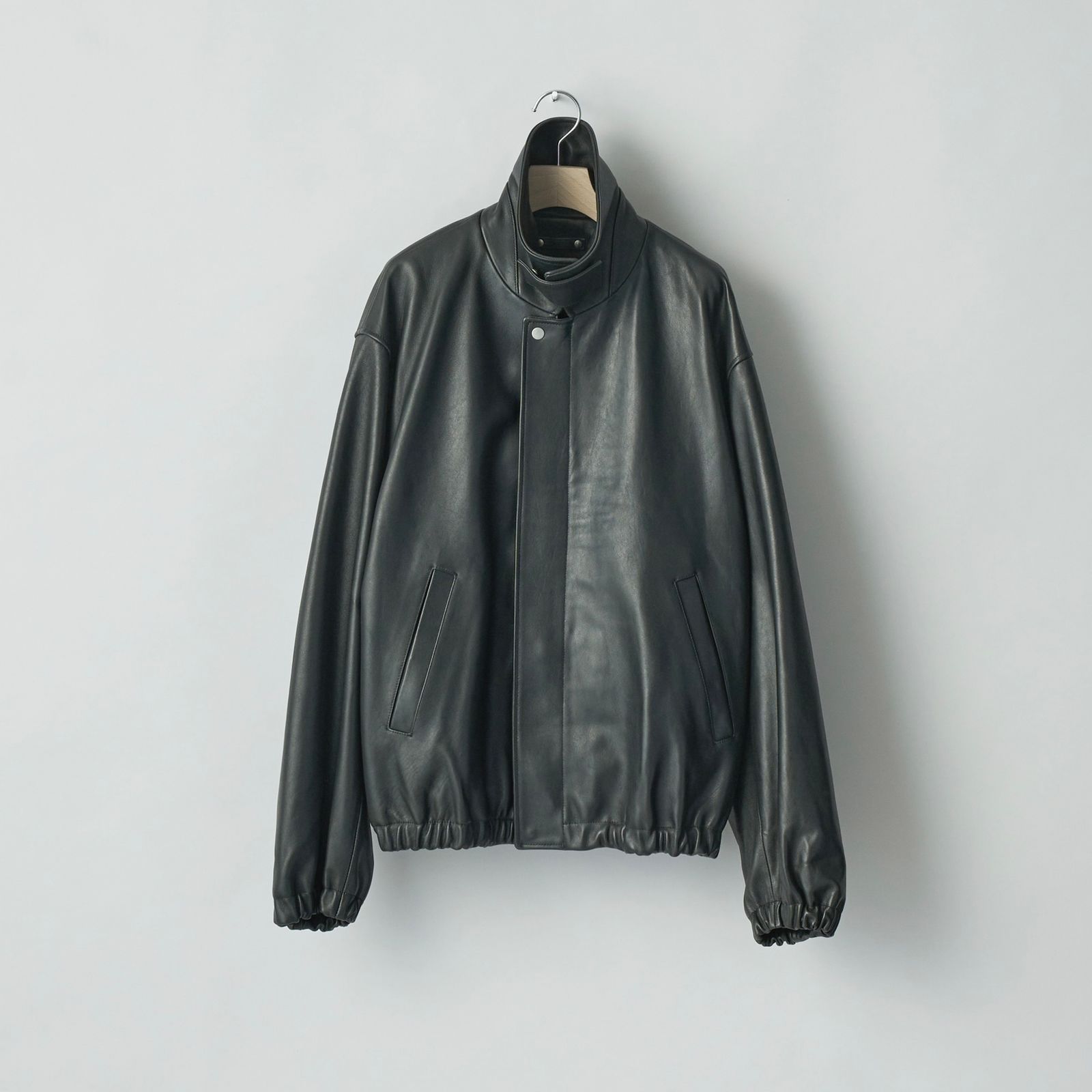 ssstein - 【残り一点】Sheep Leather Zip Short Jacket | ACRMTSM