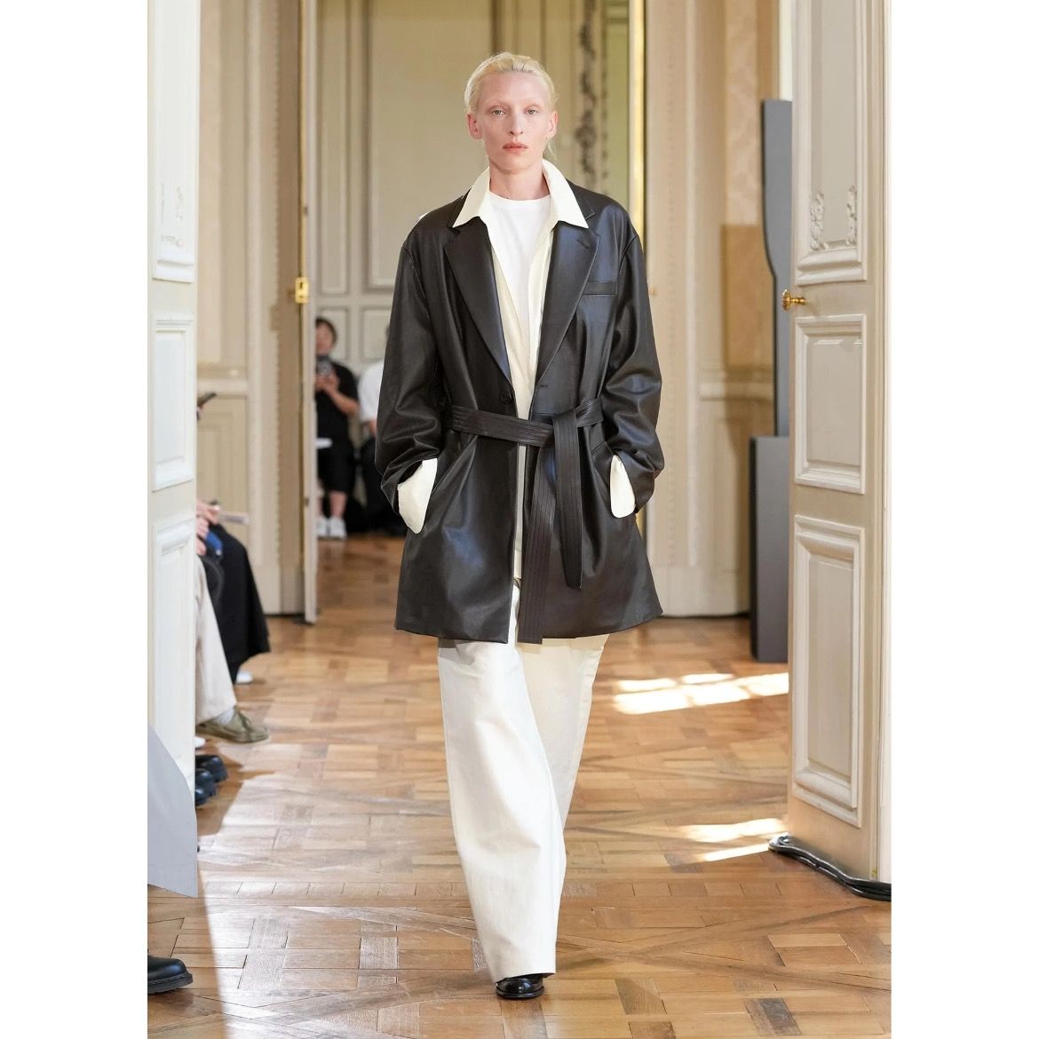 ssstein - 【残りわずか】Suvin Cotton Oversized Skipper Shirt