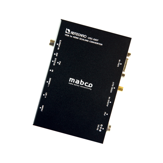 USC-007 | 映像信号をスケーリング変換する業務用スキャンコンバータ