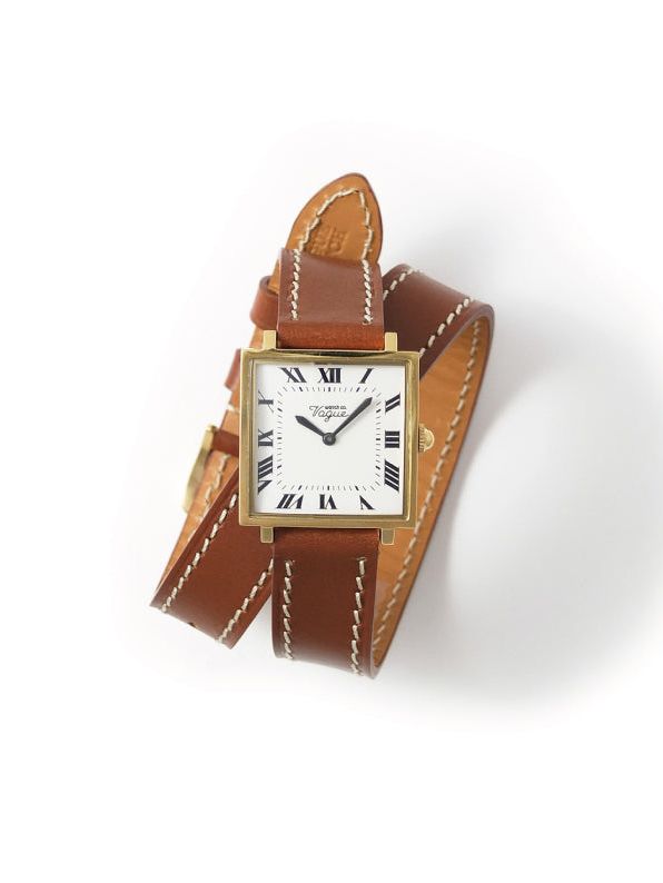VAGUE WATCH CO. - Carré Double Loop BELT - カレ ダブルループベルト