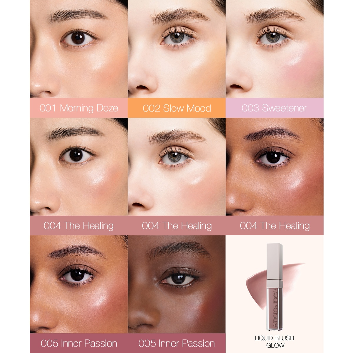 アディクション ザ リキッドブラッシュ グロウ(6.5g 001 Morning Doze