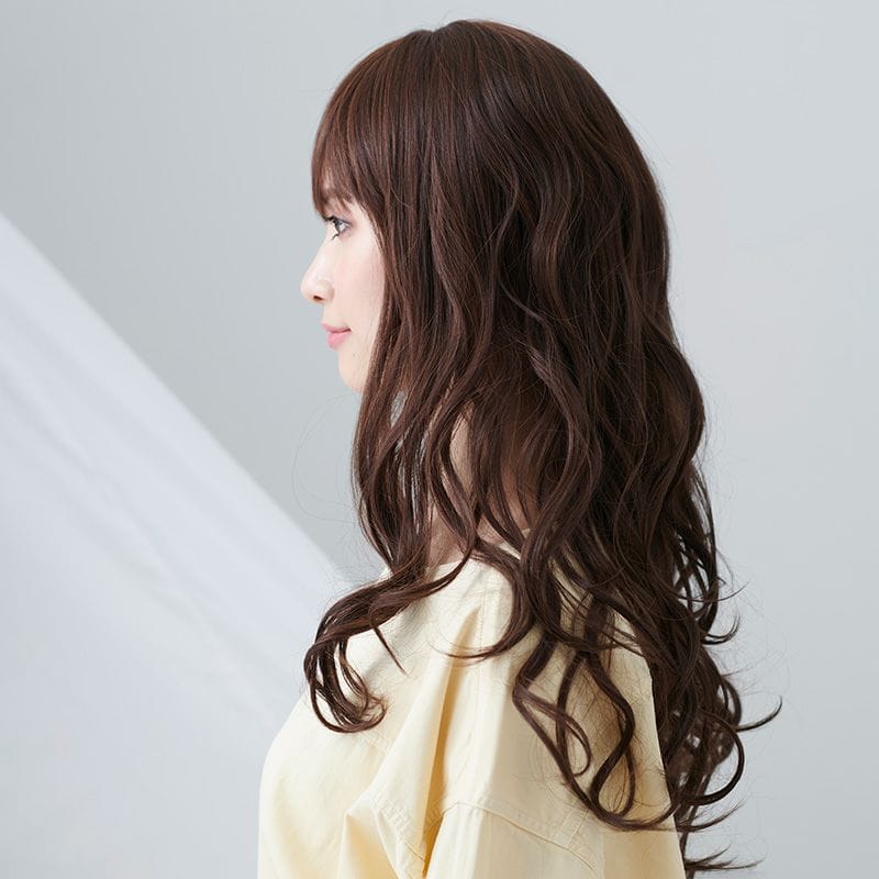 フルウィッグ】 NAVANA ゆるふわロングカール [ナチュラルブラウン