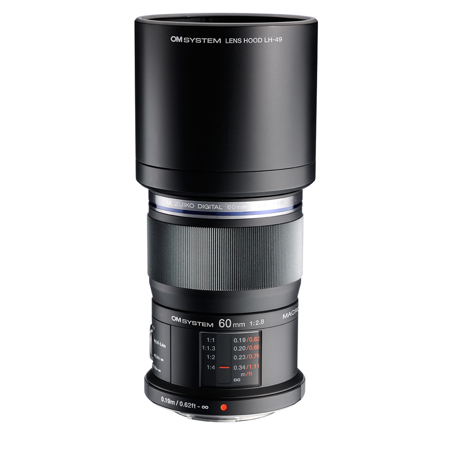 OM SYSTEM M.Zuiko Digital ED 60mm f/2.8 Macro Lens for Micro Four