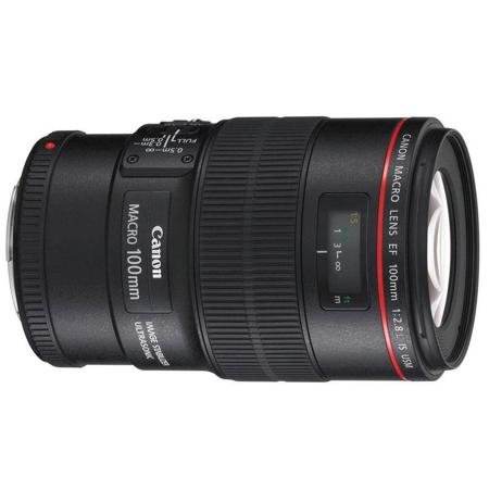 Canon EF 100mm f/2.8L Macro IS USM Lens 3554B002 - Adorama