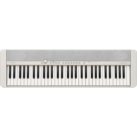 Casio Casiotone CT-S1 61-Key Piano Style Portable Keyboard, White
