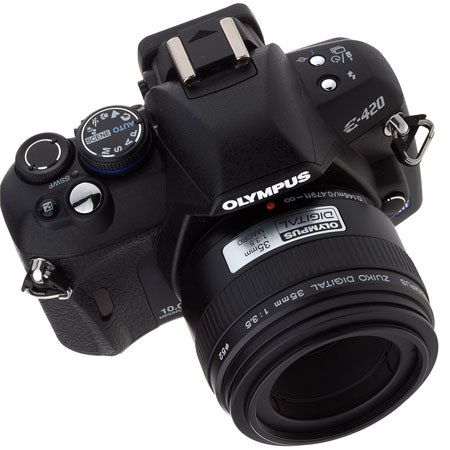 USED Olympus Zuiko 35mm f/3.5 E-ED Digital (1:1) Macro Lens for E