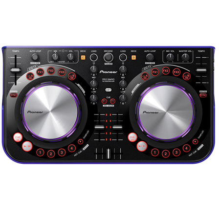 Pioneer DDJ-WeGO Compact DJ Controller, Violet - Adorama