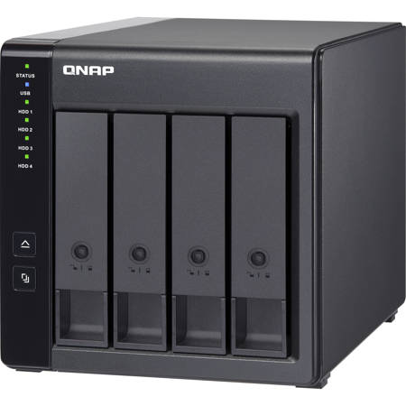 Qnap TR-004 4-Bay USB 3.0 Type-C Hardware RAID Enclosure DAS TR-004-US