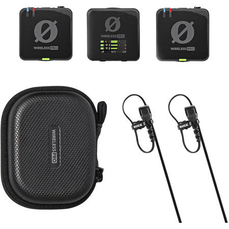 Rode Wireless PRO 2.4GHz 2-Person Wireless Mic System with