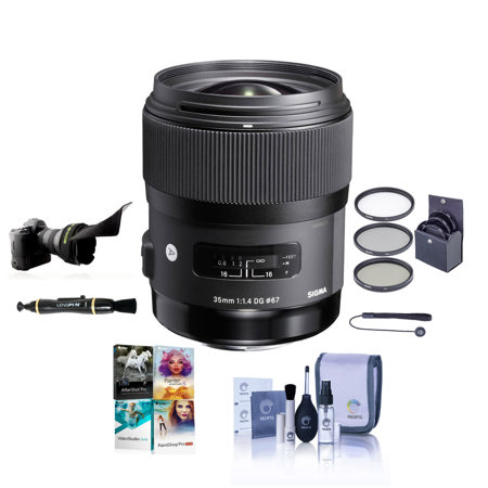 Sigma 35mm f/1.4 DG HSM ART Lens for Nikon F with Free PC Software