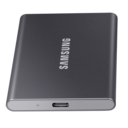 Samsung T7 2TB USB 3.2 Gen 2 Type-C Portable External SSD, Titan