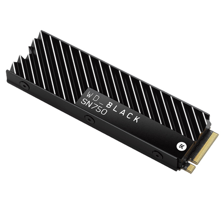 WD_BLACK SN750 2TB NVMe M.2 Internal Gaming SSD with Heatsink