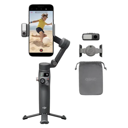 DJI Osmo Mobile 7P Smartphone Gimbal with Built-In Extension Rod