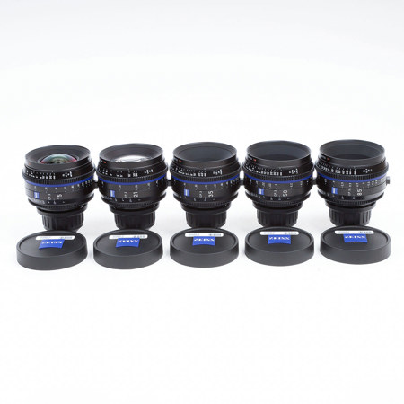 USED ZEISS CP.3 5-Lens Set (PL Mount) - Adorama
