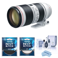 Canon EF 70-200mm f/2.8L IS III USM Lens, Bundle with Hoya 77mm UV