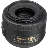 Nikon 35mm f/1.8G AF-S DX NIKKOR Lens for DSLR Cameras 2183 - Adorama