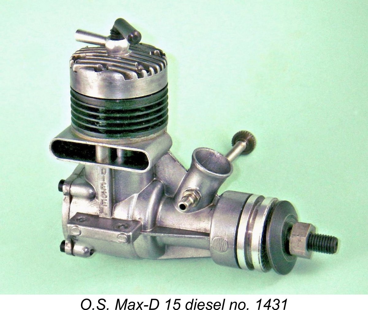 AdriansModelAeroEngines.com :: O.S. MAX-D 15 diesel