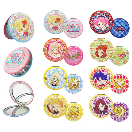 アイカツスターズ！ 缶コンパクトミラー｜グッズ｜データカードダス