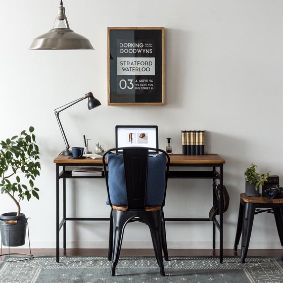 ヴィンテージウッドデスク Lewis(ルイス) | 家具・インテリア通販