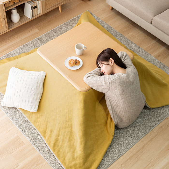 薄掛けこたつ布団make(メイク)正方形 190x190cm | 家具・インテリア