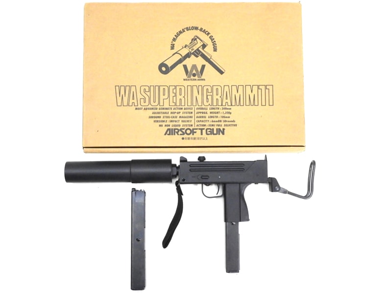 WA] スーパー・イングラム M11 ガスブローバック フルセット (訳あり