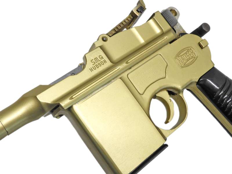 ハドソン] モーゼル M1930 発火式 smG 金属モデルガン 再塗装品 動作難