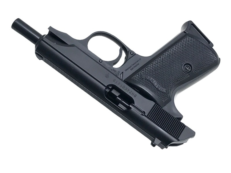 マルゼン] ワルサー PP 正規ライセンス ブラックモデル ガスブロー