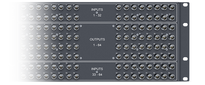 KUMO 6464-12G - Compact 64x64 12G-SDI Router - Routers - Products